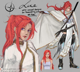 Luxe Initial Character Concepts Luxe Initial Character Concepts